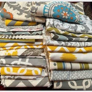 Colorful Fabric Scrap Bundle